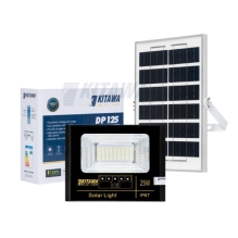 Đèn pha Năng Lượng Mặt Trời| DP125| 25W| vỏ nhựa
