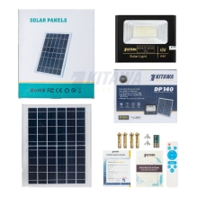 Đèn pha Năng Lượng Mặt Trời| DP140| 40W| vỏ nhựa
