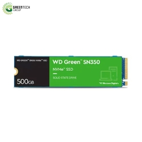 Western Ổ cứng SSD 500GB WDS500G2G0C (SN350 Green NVMe PCIe Gen3x4)
