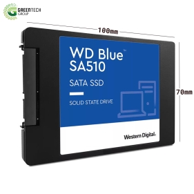 Western Ổ cứng SSD| 1TB| WDS100T3B0A| SA510 Blue| Sata 2.5