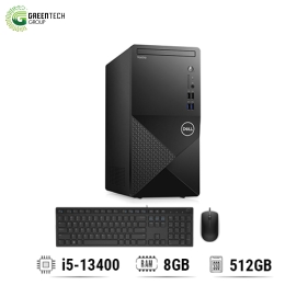 Máy tính để bàn Dell Vostro| 3020T-6FM7X11| I5-13400| 8GB| 512GB| Win 11 Home