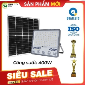 Đèn Pha Năng Lượng Mặt Trời| DP15.4| 400W| Chống chói