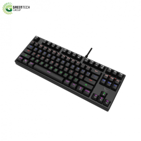 Bàn phím cơ Gaming có dây Zadez| GT-021K| Đen